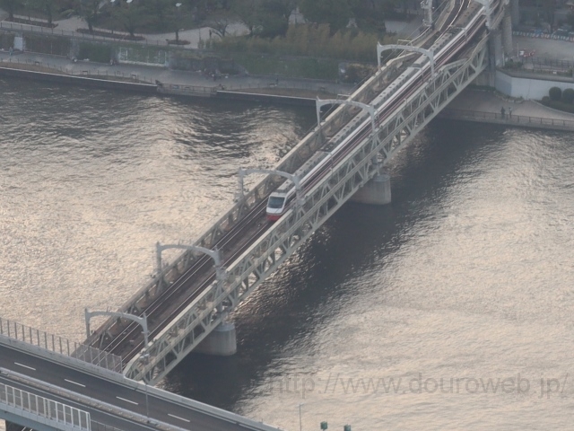 東武鉄道隅田川橋梁の写真