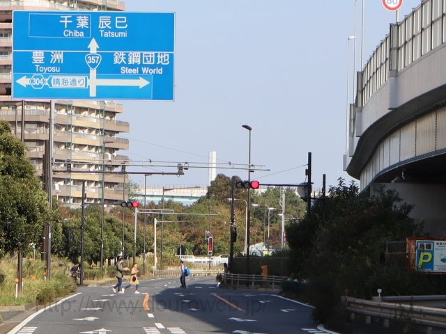 東雲交差点の写真