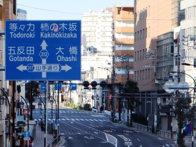 大鳥陸橋、大鳥神社交差点の写真