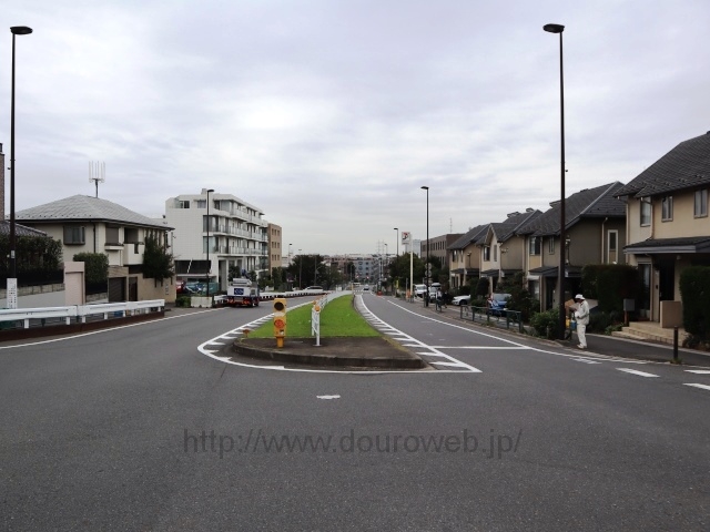 街路整備区間の写真
