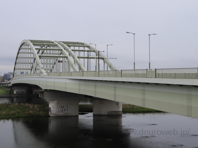 多摩水道橋、神奈川県境の写真