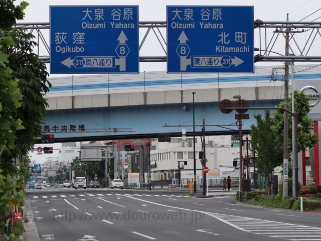 練馬中央陸橋、練馬中央陸橋交差点の写真