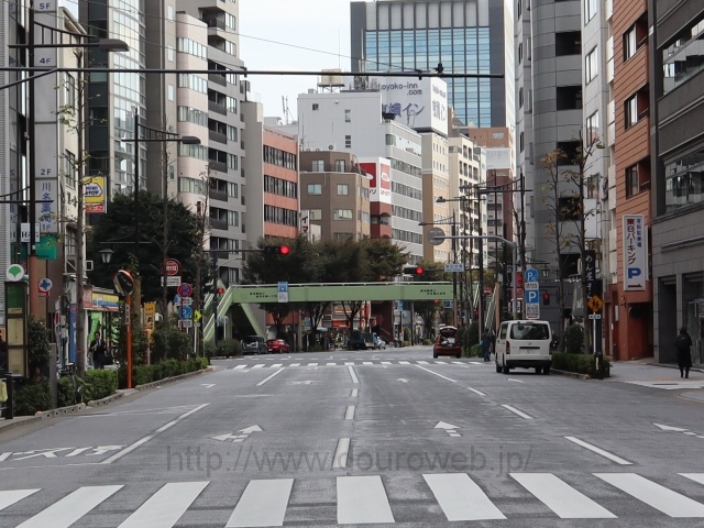 東日本橋交差点（×区道清杉通り）の写真