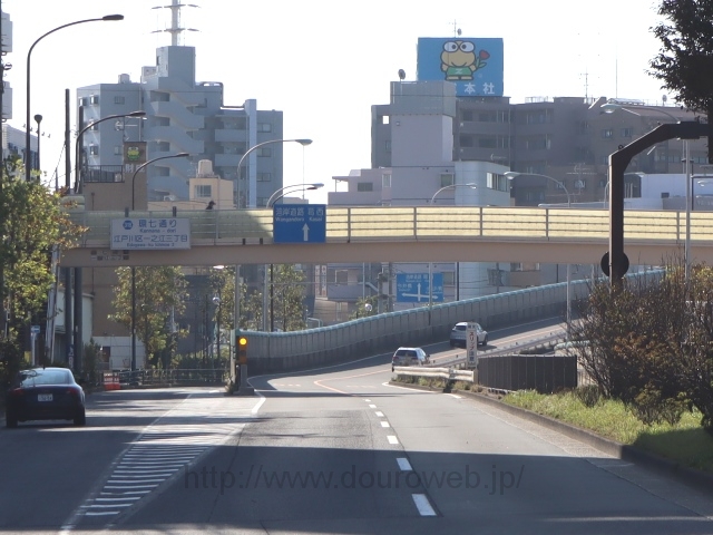 一之江陸橋、今井街道の写真
