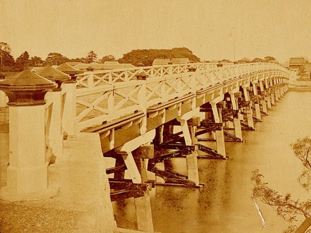 吾妻橋（明治9年6月）