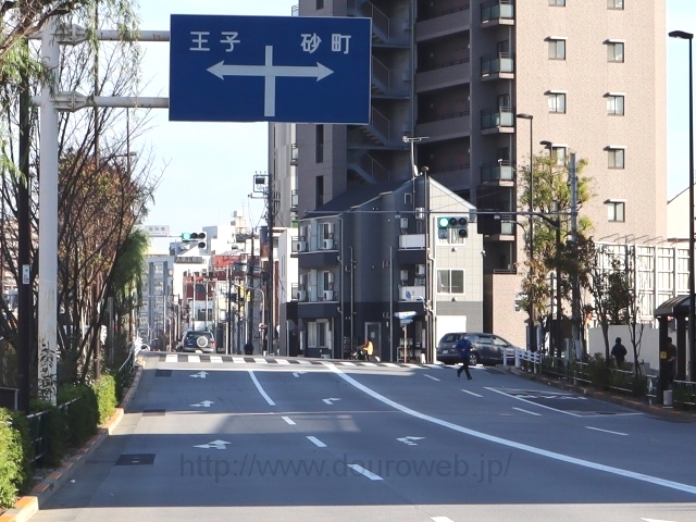 福神橋交差点の写真