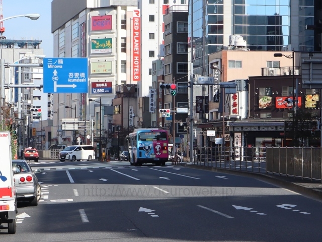 雷門一丁目交差点の写真