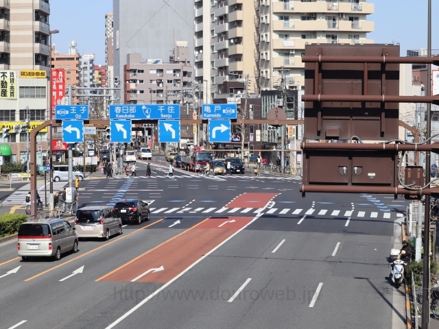 大関横町交差点の写真