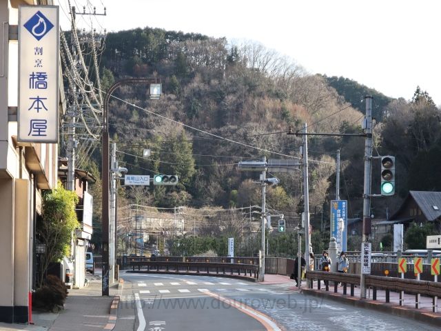 高尾山入口交差点の写真