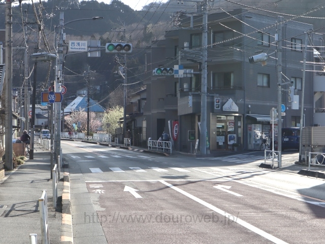 八王子市側自動車交通可能区間の写真