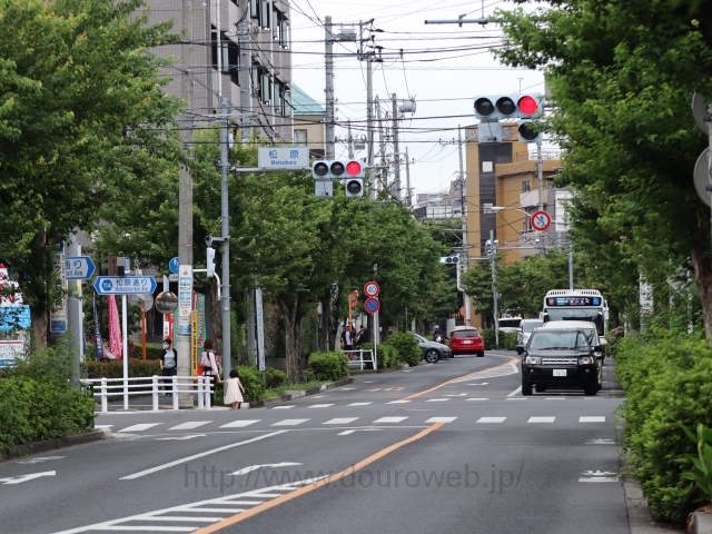 松原交差点の写真