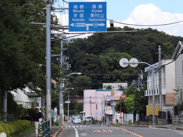 奈良橋交差点の写真