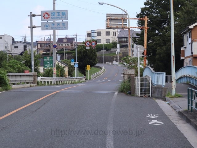 二柳橋、埼玉県境の写真