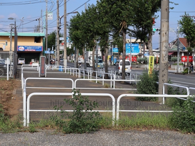 多摩大橋通り手前事業ヶ所の写真