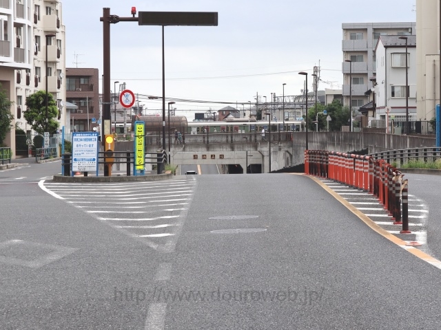 西武新宿線アンダー、清瀬立体の写真